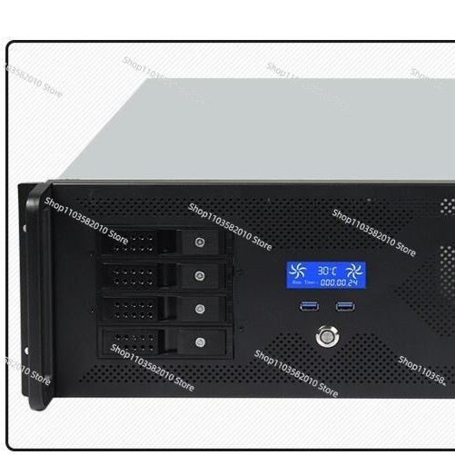 Server Gpu Chassis 4U - 4U hot-swappable server chassis multi-card slot