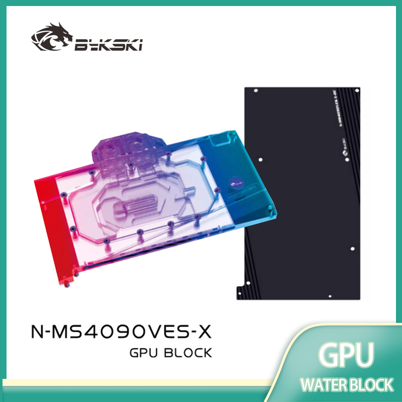 Rtx 4090 Water Block - Bykski GPU Block for MSI GeForce