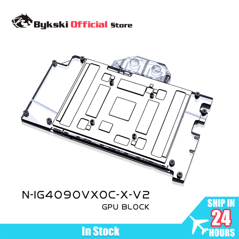 Rtx 4090 Water Block - Bykski N-IG4090VXOC-X-V2 Water Block for Colorful