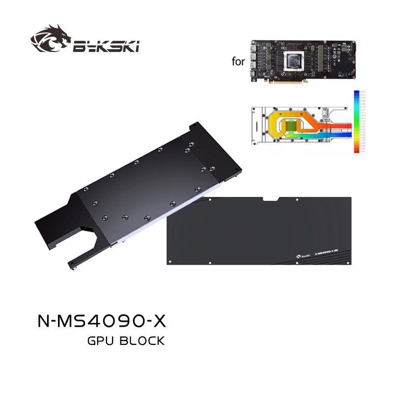 Bykski GPU Block for MSI RTX 4 - Rtx 4090 Water Block review and price