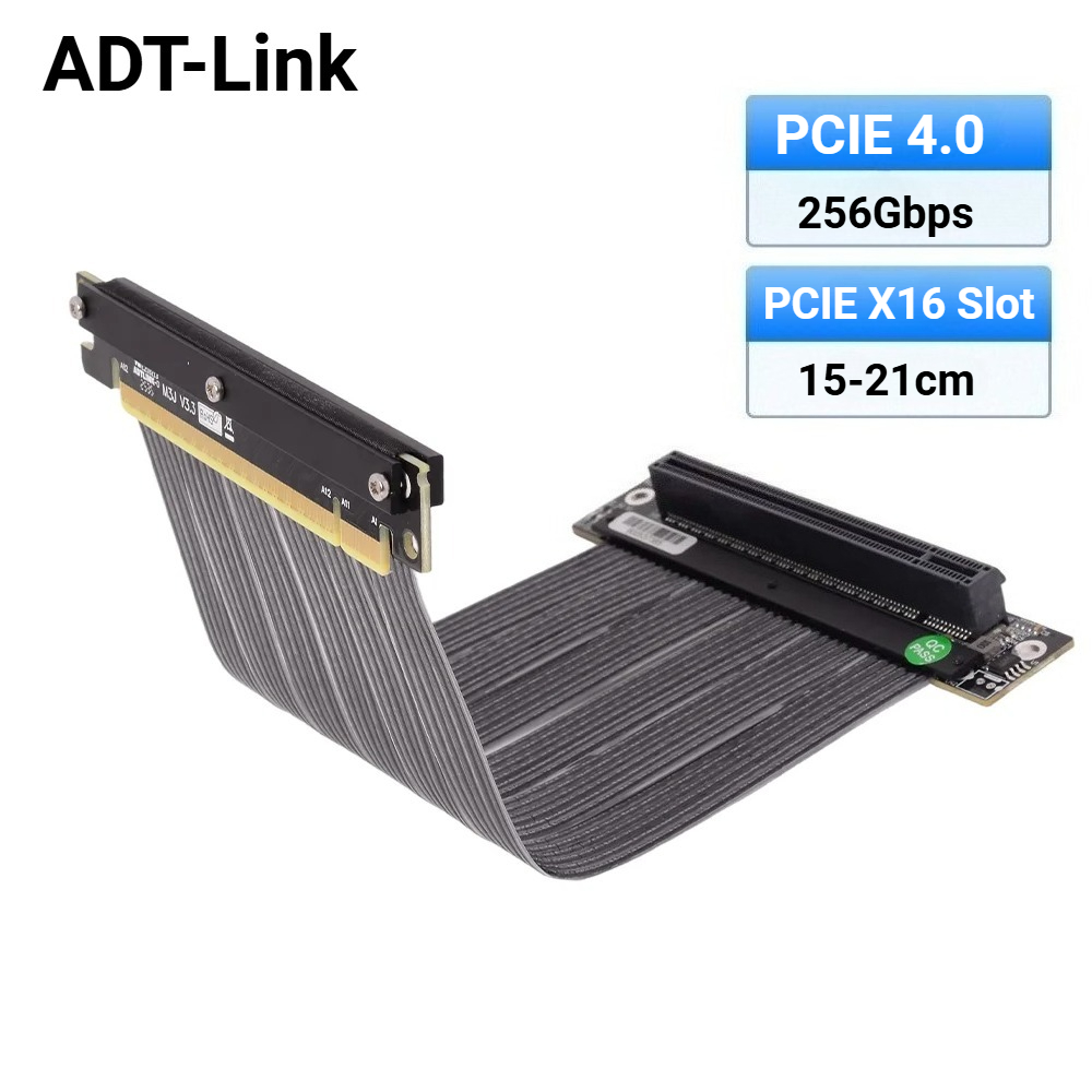 ADT-Link 2025 New Single Rever - Itx Gpu Riser Pcie 4.0 16X review and price