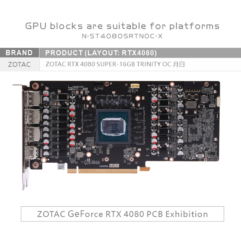 Bykski N-ST4080SRTNOC-X GPU Bl - Rtx 4080 Super 16Gb review and price