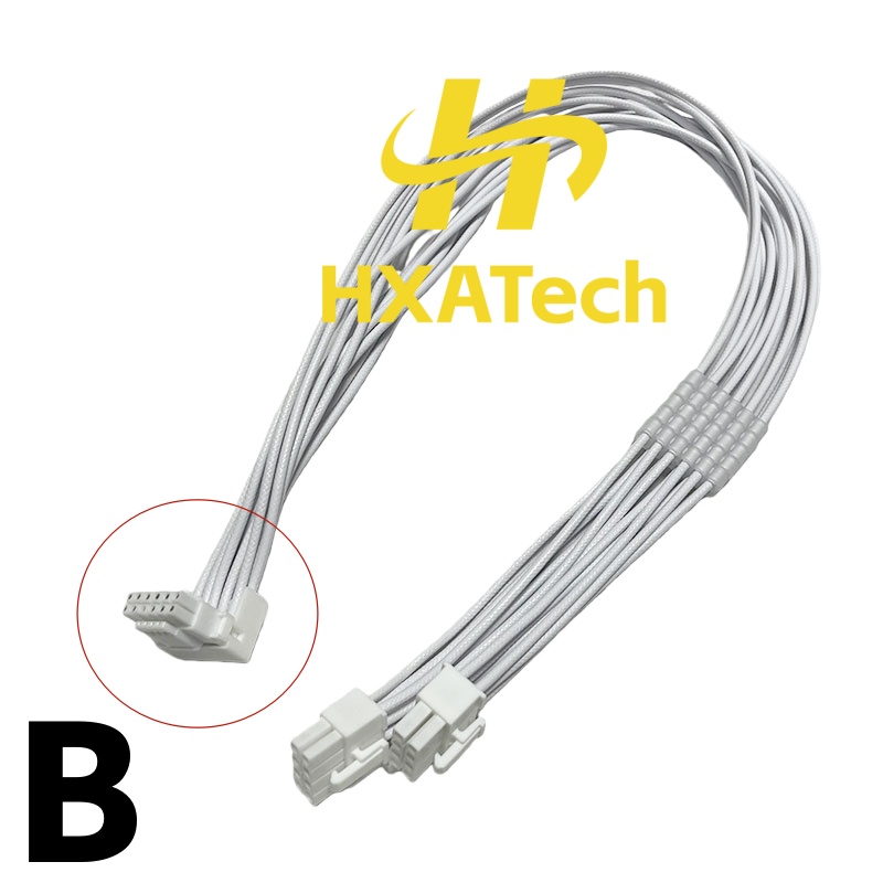 High Quality16AWG Braided Patt - Dual 8Pin To 16Pin 12Vhpwr Cable review and price