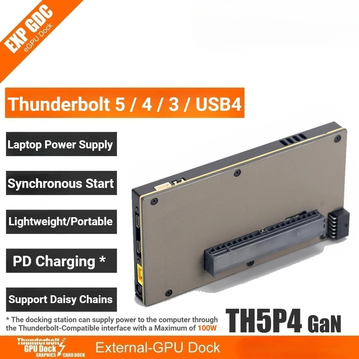 TH5P4GaN Laptop Thunderbolt 5/ - Gpu External Dock Egpu Thunderbolt 4 review and price