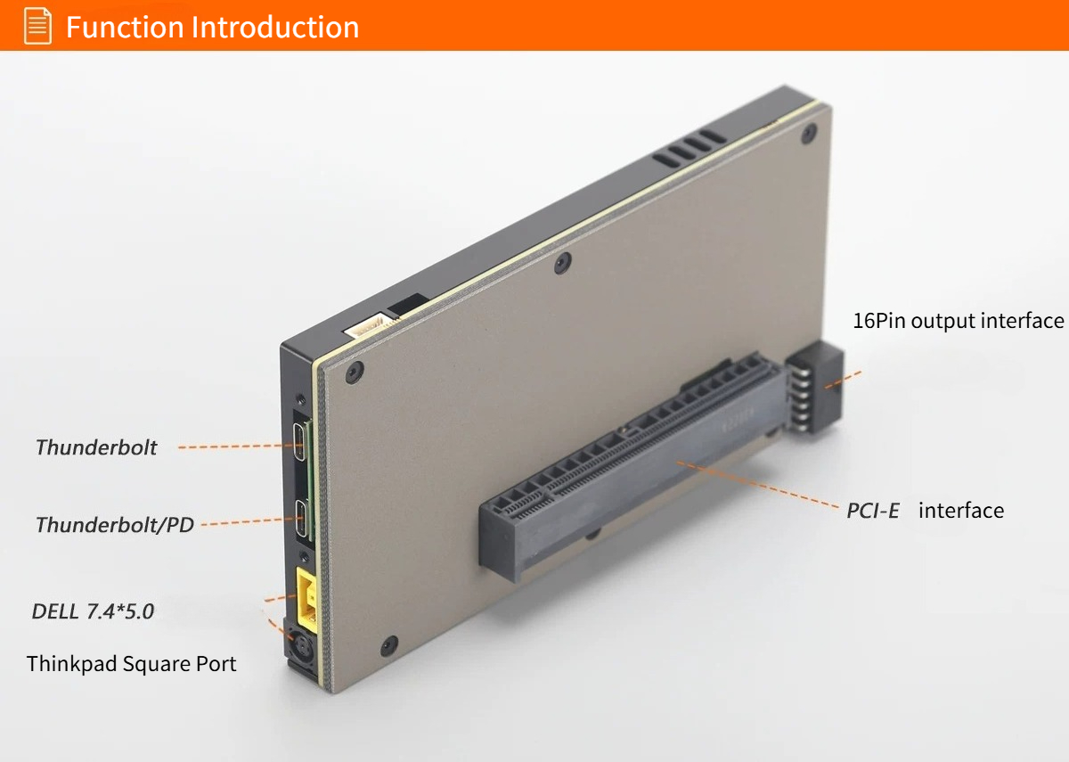 TH5P4GaN Laptop Thunderbolt 5/ - Gpu External Dock Egpu Thunderbolt 4 review and price