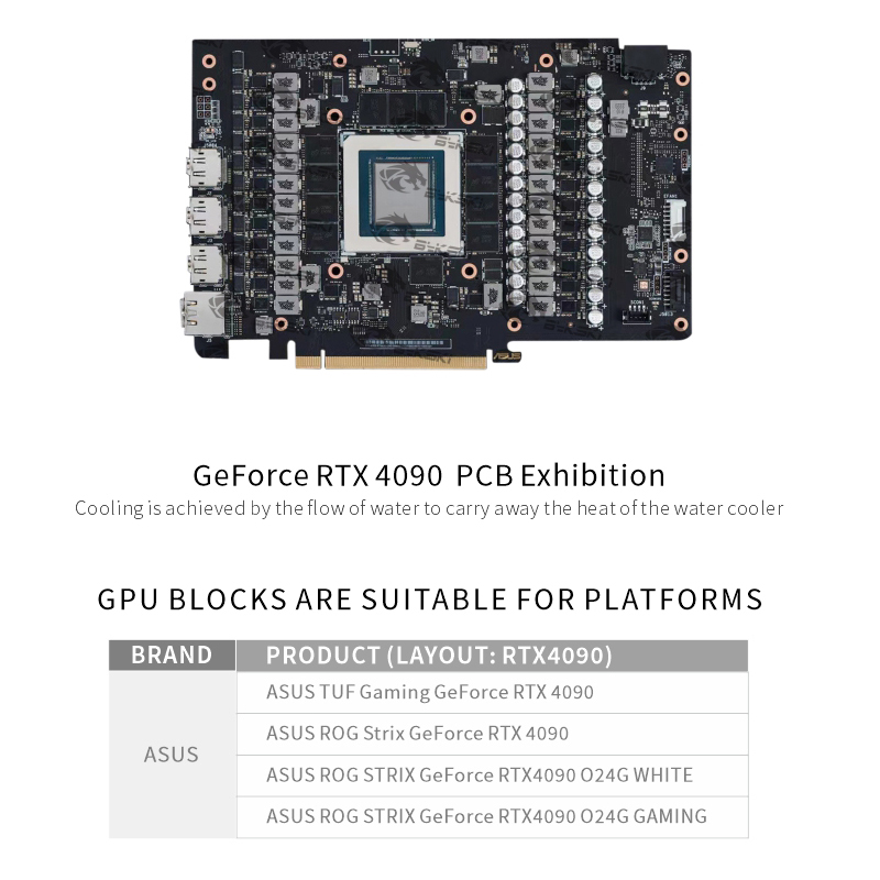 Bykski N-AS4090STRIX-X-V2 /GPU - Rtx 4090 Water Block review and price