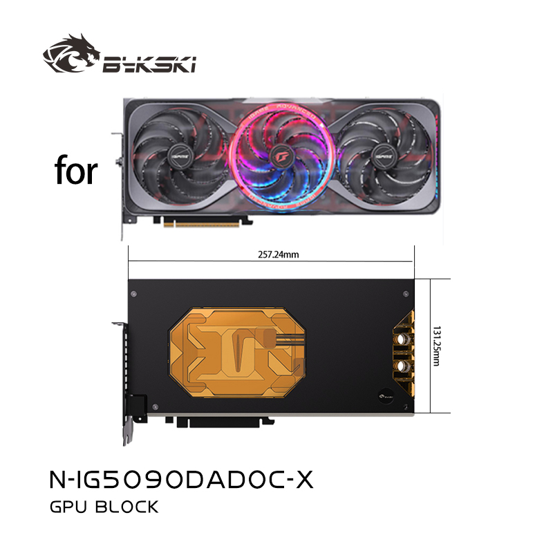 Bykski GPU Block for Colorful  - Rtx 5090 32Gb review and price