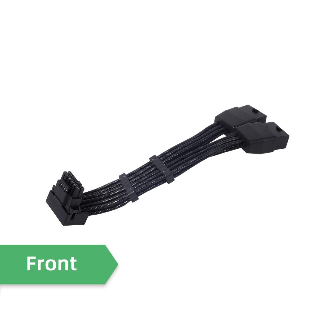 Interface Upward PCIE 5.0 2X8P - Dual 8Pin To 16Pin 12Vhpwr Cable review and price