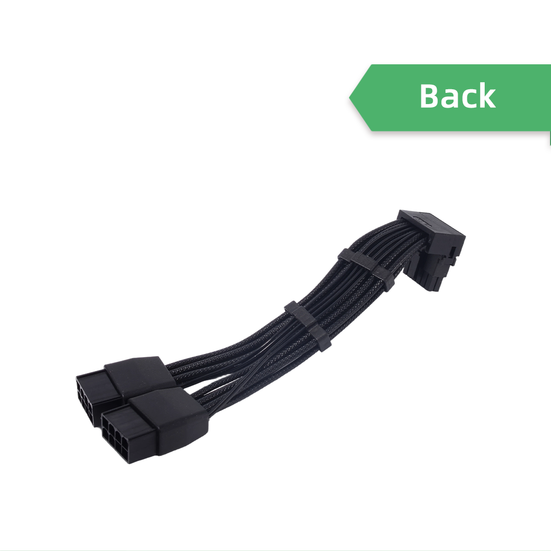 Interface Upward PCIE 5.0 2X8P - Dual 8Pin To 16Pin 12Vhpwr Cable review and price