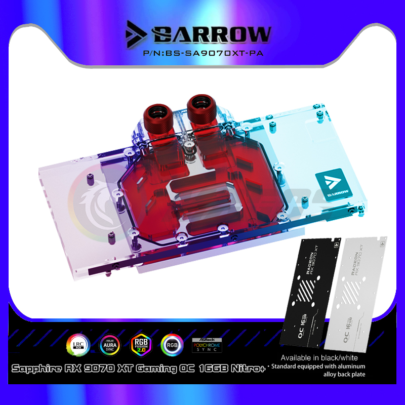 GPU Water Block For SAPPHIRE R - Rx 9070 Xt review and price