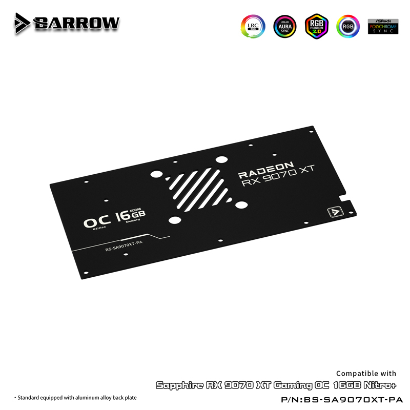 GPU Water Block For SAPPHIRE R - Rx 9070 Xt review and price