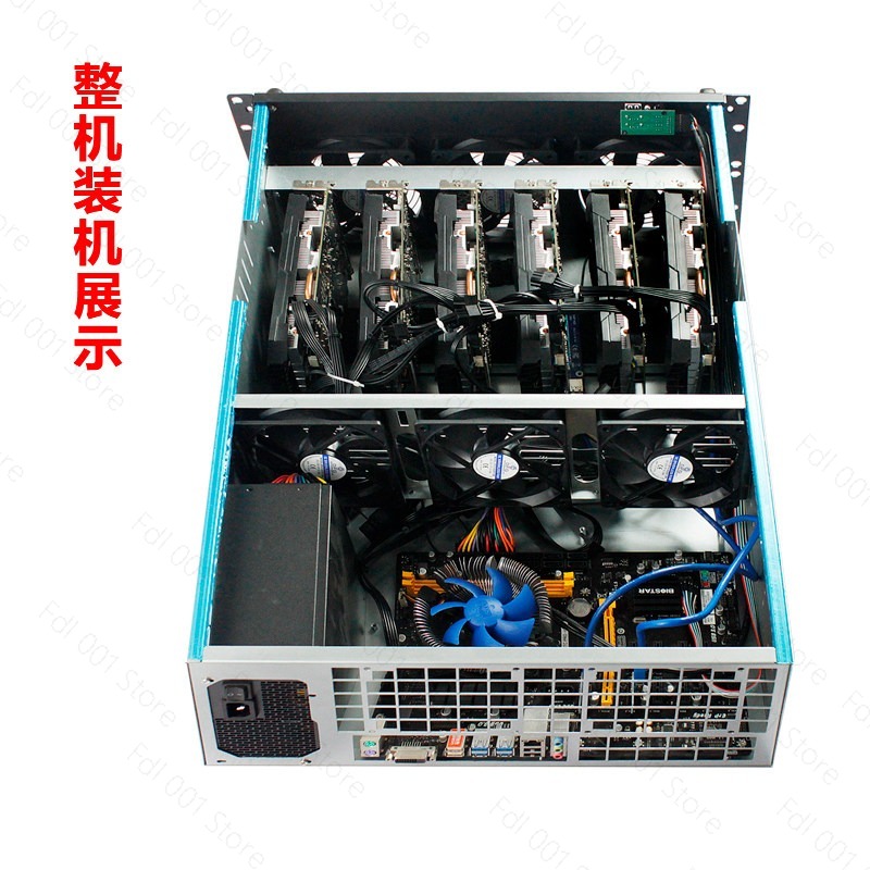 4U multi-graphics card chassis - Server Gpu Chassis 4U review and price