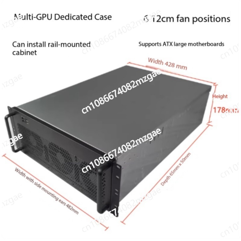 4U multi-graphics card chassis - Server Gpu Chassis 4U review and price