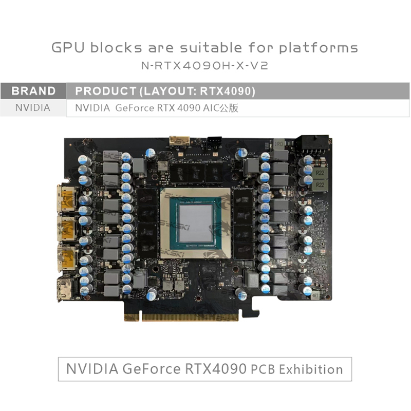 Bykski GPU Block for NVIDIA RT - Rtx 4090 Water Block review and price