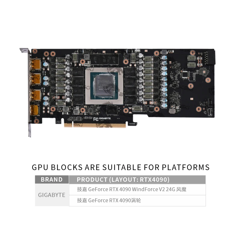 Bykski N-GV4090WF-X-V2 GPU Blo - Rtx 4090 Water Block review and price