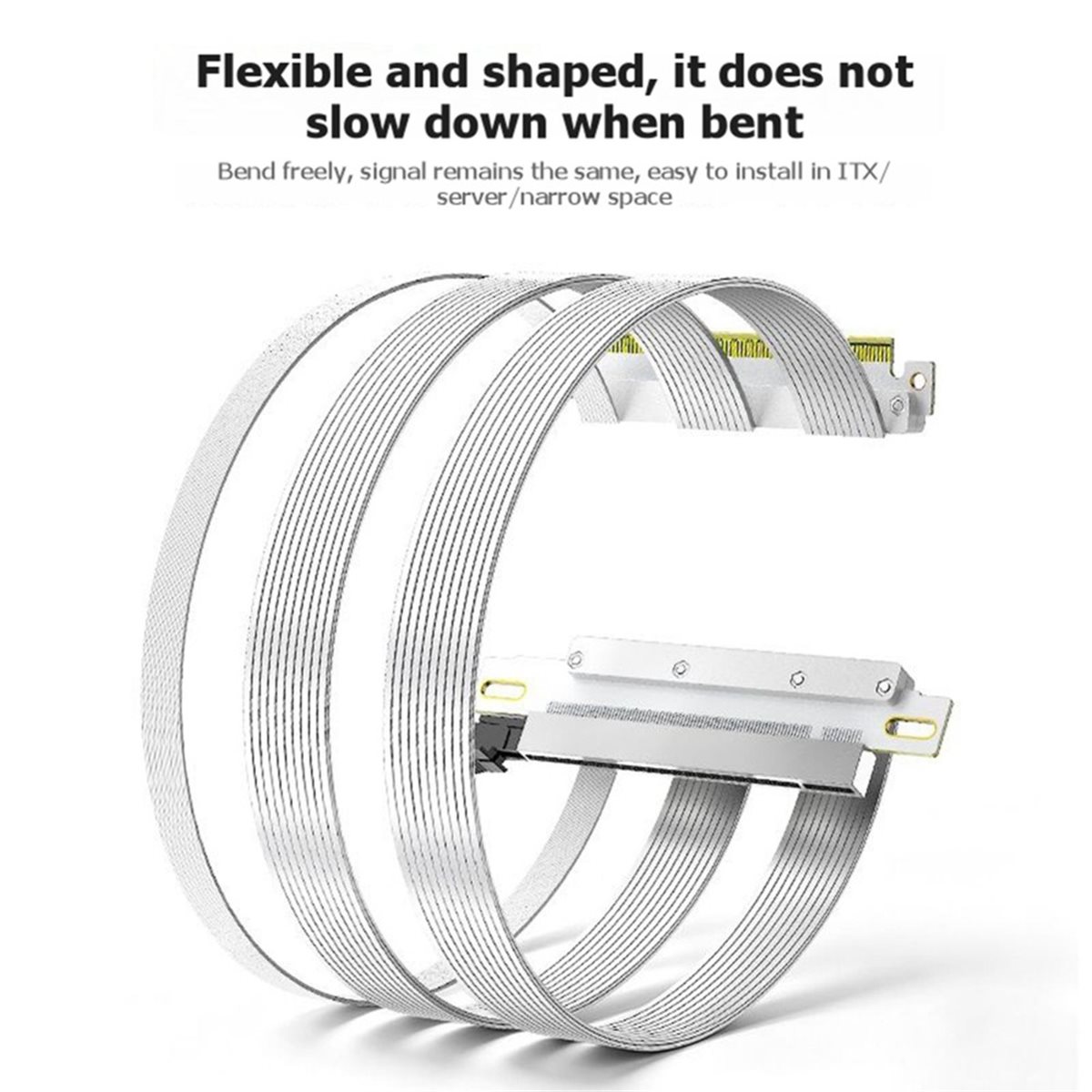 L70A PCIe 5.0 X16 Riser Cable  - Pcie 5.0 Gpu Riser Cable review and price