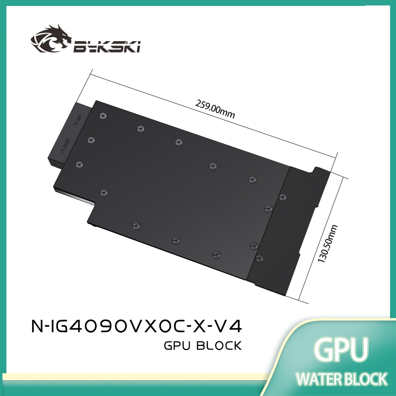 Bykski GPU Block for Colorful  - Rtx 4090 Water Block review and price