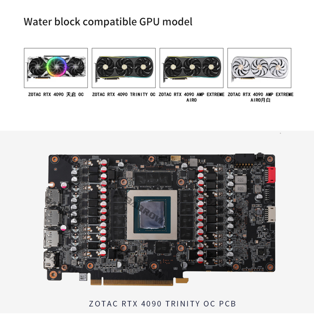 BARROW Water Block for ZOTAC G - Rtx 4090 Water Block review and price